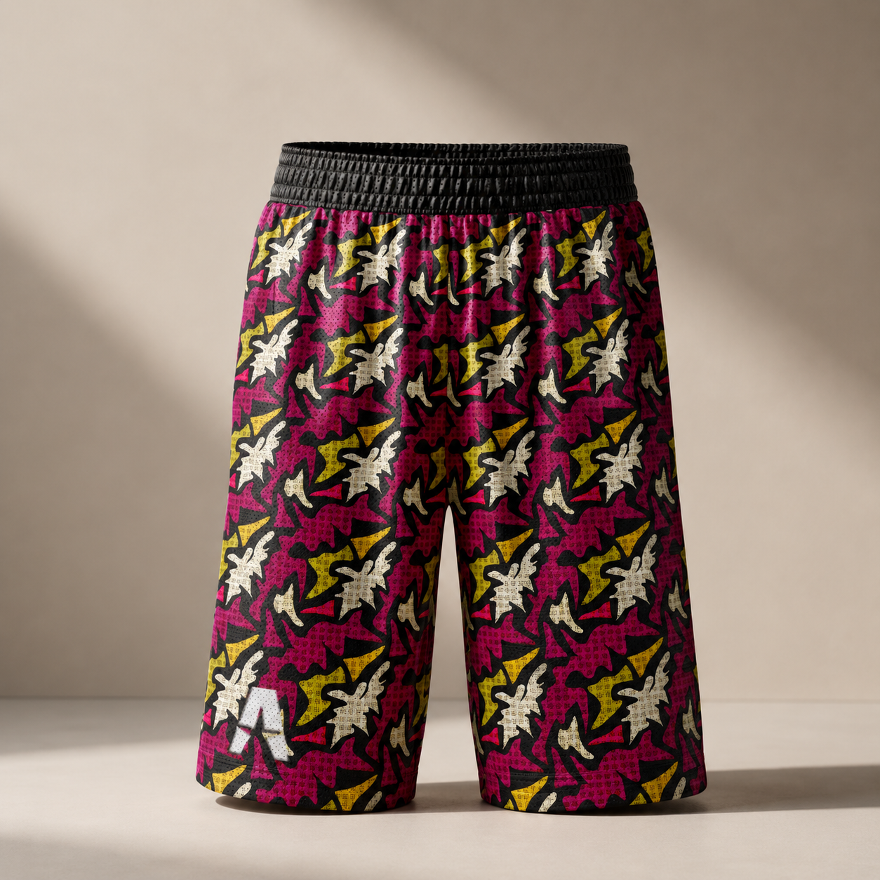 Short Grunge Colored Graffiti Limited Collection